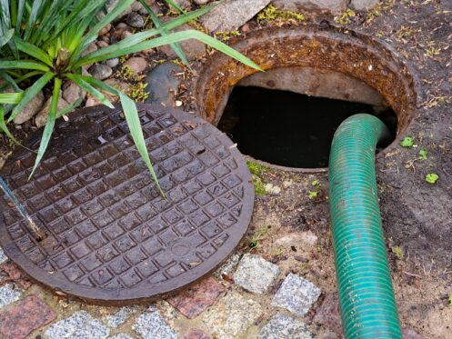 Sewer lines